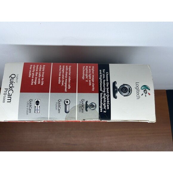 Logitech QuickCam Pro 5000 Webcam Windows 2000, XP OR VISTA - Picture 5 of 7